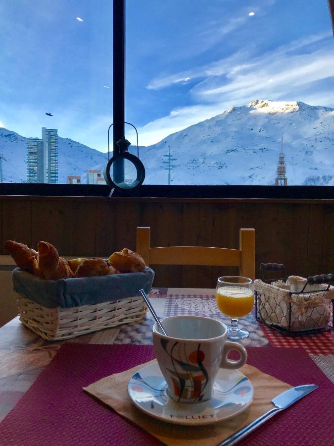 Hotel Le Pelvoux Saint-Martin-de-Belleville Dış mekan fotoğraf