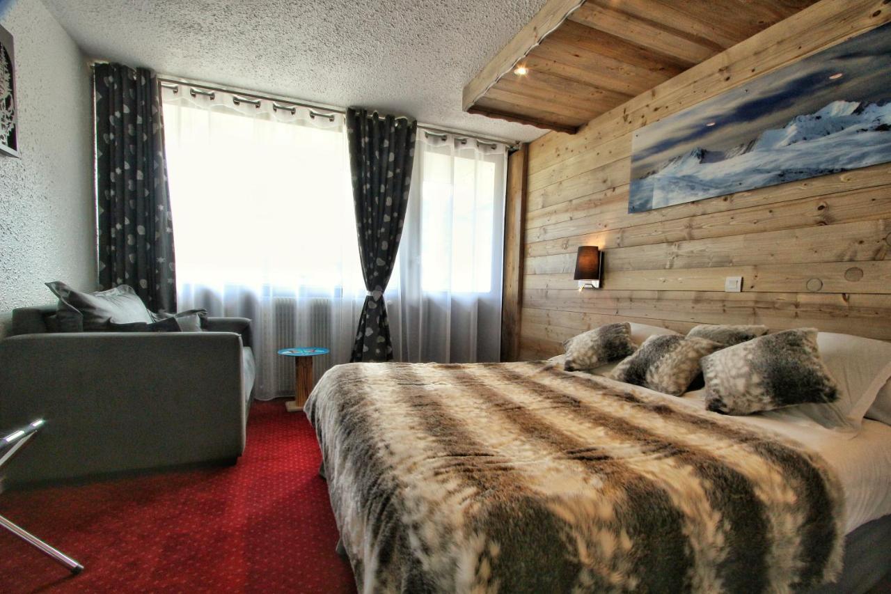 Hotel Le Pelvoux Saint-Martin-de-Belleville Dış mekan fotoğraf